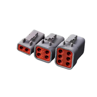 Konektor Otomotif TE 1 2 3 4 5 6 Pin JST DTP06-4S Terminal Kabel Harness ROHS untuk Kualitas Tinggi dengan Rating 600V