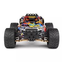 Wl toys-coche todoterreno teledirigido con Control remoto, camión teledirigido de gran aleación, 104016, 104018, 1:10, 2,4G, 4WD, 55 KM/H
