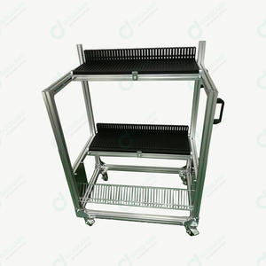 รถเข็นใส่อาหาร SMT สำหรับสายการผลิตฟูจิ NXT อะไหล่ SMT รถเข็นเก็บของแบบ SMT ความจุสูง40ช่อง - Product Image 1