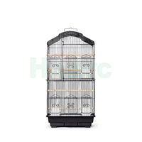 Haierc Vente en gros Cage intérieure extérieure en treillis métallique Cages d'élevage d'oiseaux Canari Perroquet Pigeon Volière