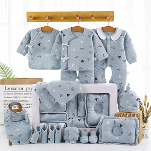Set de 22 Piezas de <span class=keywords><strong>Ropa</strong></span> para Bebé Recién Nacido, Traje de Bebé de 0 a 12 Meses, Otoño <span class=keywords><strong>Invierno</strong></span>, 100% Algodón Transpirable, Jersey de Manga Larga - Product Image 2