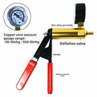 Kit de test et de purge automobile, pompe à vide manuelle, outil de purge de freins pour une seule personne, pistolet d'aspiration en cuivre