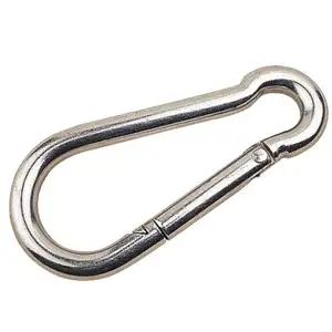 Spring Snap Hooks Clip Carabiners Heavy Duty 304 Stainless Steel Key Chain Clip for Hanging Items