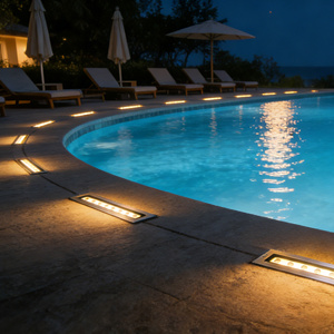 Nouvelle Lumière LED Encastrée Extérieure IP67 12W/18W en Aluminium et Acier Inoxydable 304 pour Allée - Product Image 4