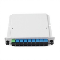 Divisor Óptico 1*8 1*16 1*4 1*64 1*32 PLC, Distribuidor Óptico Tipo Inserto SC/UPC FTTH