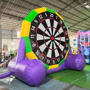 Cible géante gonflable en PVC pour football, soccer, <span class=keywords><strong>golf</strong></span>, jeu de fléchettes, style <span class=keywords><strong>château</strong></span>, <span class=keywords><strong>à</strong></span> <span class=keywords><strong>vendre</strong></span> - Product Image 1