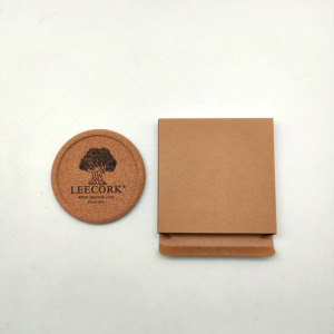 Leecork biểu tượng tùy chỉnh gỗ Cork đế lót ly tự nhiên Cork đế lót ly cho đồ uống cà phê & tất cả các bảng-Tops - Product Image 4