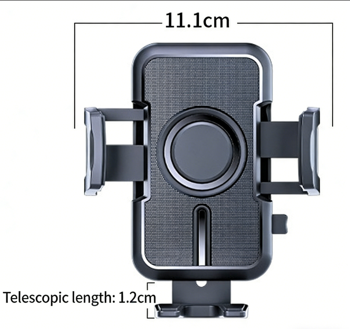 Black Phone Clamp