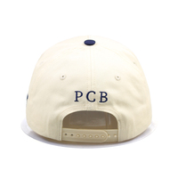 Hochwertige Luxus Herren zweifarbig strukturierte benutzer definierte schlanke gestickte Design Deutschland Baseball Cap