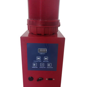 Alarme sonore et lumineuse vocale industrielle Personnalisation vocale Connexion USB Détection infrarouge Sécurité Alarme intégrée - Product Image 1