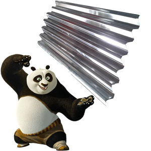 <span class=keywords><strong>Lamiera</strong></span> per tetto in zinco ondulato GI spessore 2mm in metallo economico - Product Image 1