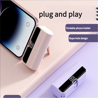 Couleurs personnalisées et logo Mini Power Bank Petit et léger Produit électronique