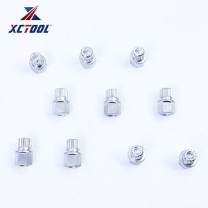 Xctool Tire Anti Theft Lug Wrench 12357 Series X1 X3 456 <b>Wheel</b> Hub Key <b>Removal</b> <b>Tool</b> Gear <b>Nut</b> Head - Product Image 3