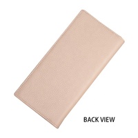 Grosir Pabrik dompet kartu wanita panjang Fashion mewah dompet kulit Pu dompet kustom wanita dengan kancing tutup