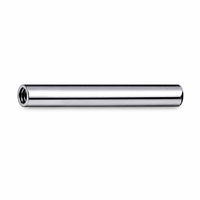 Barre droite double filetée intérieurement en titane G23 pour piercing corporel – Tige de remplacement pour langue, téton, hélix