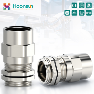 ข้อต่อสายไฟโลหะกันน้ำมาตรฐาน IP68 ขนาดพิเศษ ทำจากทองเหลือง - Product Image 3