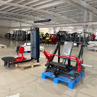 Máquina de remo Smith comercial Shandong Lanbo de construcción de acero para ejercicio de brazos, equipo de gimnasio ajustable y seguro