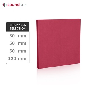 SOUNDBOX Vải Sợi Thủy Tinh Trang Trí Âm Thanh Hấp Thụ Panel Vật Liệu Cách Âm Cho Studio - Product Image 2