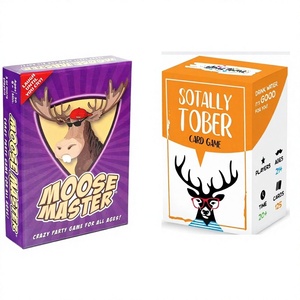 Nouveau <span class=keywords><strong>jeu</strong></span> de cartes pour adultes Totally Tubular Paper Drinking Games, entièrement en anglais, pour soirées alcoolisées - Product Image 1