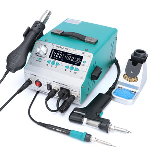 Station de retravail YIHUA 948-II 4 en 1 SMD, fer <span class=keywords><strong>à</strong></span> <span class=keywords><strong>souder</strong></span> <span class=keywords><strong>à</strong></span> air chaud intelligent, aspiration automatique, pistolet <span class=keywords><strong>à</strong></span> <span class=keywords><strong>souder</strong></span>, fer <span class=keywords><strong>à</strong></span> <span class=keywords><strong>souder</strong></span> - Product Image 2