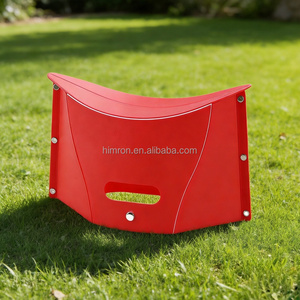 เก้าอี้พลาสติกพับได้ขายดี สำหรับกิจกรรมกลางแจ้ง ปิ้งย่าง ตกปลา พกพาสะดวก ม้านั่งขนาดเล็ก - Product Image 3