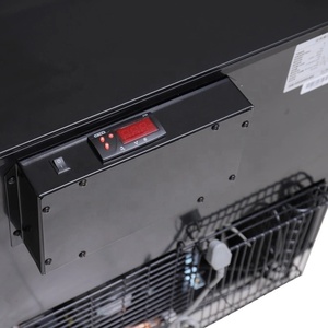 55L个性化黑色冰淇淋玻璃门展示迷你冰柜 - Product Image 3