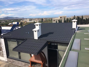 Hot Sale House Sand Coated Metal Roofing Sheets Price <strong>Cheap</strong> Roofing <strong>Shingles</strong> - Product Image 6