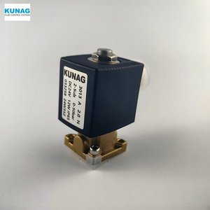 Vanne solénoïde haute pression bidirectionnelle Type 3013-B2, port 1/4 po, corps en laiton, revêtement en caoutchouc, utilisation industrielle chimique - Product Image 3