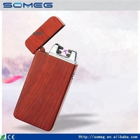 Briquet électronique USB en métal pour hommes avec croix à double arc personnalité finition grain de pierre Gift-JL606 allume-cigare