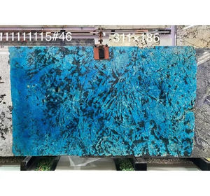 Losa de Granito de Mármol Azul Fantasía Moderna de Piedra de Lujo de Brasil para Cubierta de Mesa de Comedor y Paneles de Pared - Product Image 3