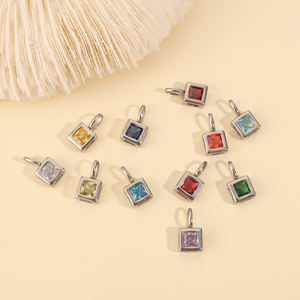 Ожерелье из нержавеющей стали, 6 х6 мм - Product Image 5