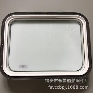 Fenêtres coulissantes doubles fournies par le fabricant, lucarnes et hublots rectangulaires en alliage d'aluminium pour yachts, quincaillerie marine - Product Image 4