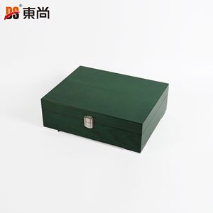 Caja de Madera Rectangular de Lujo para Relojes, Personalizable con Logotipo, Biodegradable, de MDF, para Almacenamiento y Regalo - Product Image 3