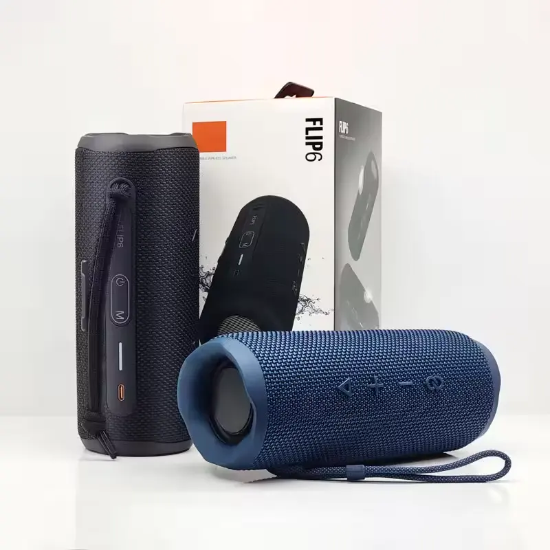 KEKAXI Flip6 Professional Wireless Bass Alexa Box Mini Portable Karaoke DJ Party Smart Car Accessories Gaming Bluetooth Speaker