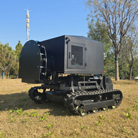 Tondeuse autonome pour pentes, coupe-herbe et pulvérisateur de pesticides, machine automatique sans pilote de type chenillé