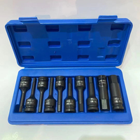 1/2 "Drive Torx Bits Driver Impact Sockets Chrome-Molybdenum Steel, Extended Length Impact Torx Socket Set