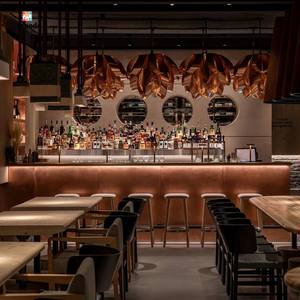 เคาน์เตอร์บาร์สมัยใหม่และซุ้มร้านอาหาร |   เคาน์เตอร์และอุปกรณ์จัดแสดงสินค้าออกแบบตามสั่ง |   บริการสร้างแบบครบวงจรสำหรับการออกแบบบาร์ - Product Image 1
