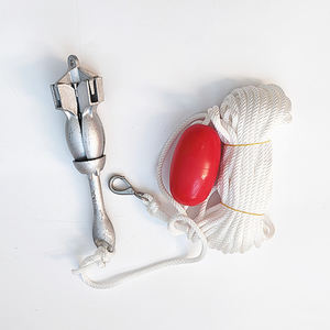 <span class=keywords><strong>Petit</strong></span> ensemble d'ancrage de grappin pliant en acier au carbone galvanisé <span class=keywords><strong>parapluie</strong></span> à quatre griffes pour matériel marin pour bateaux de pêche - Product Image 3