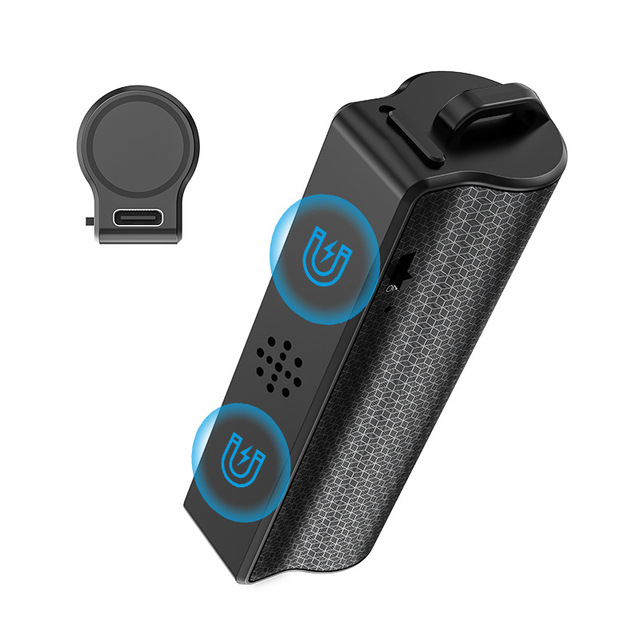 Magnetic Mini Voice Recorder Small with AI-Intelligent Triple Noise Reduction Continuous Recording Device Digital Voice Recorder