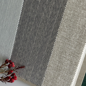 วัสดุปิดผนังสไตล์นอร์ดิกหรูหราทันสมัย สีเบจ ลายวี ง่ายต่อการติดตั้ง ดีไซน์เรขาคณิตระดับไฮเอนด์ สำหรับห้องนั่งเล่น ป้องกันความชื้น - Product Image 5