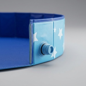 Piscina Plegable <span class=keywords><strong>para</strong></span> <span class=keywords><strong>Perros</strong></span>, Piscina Portátil de PVC <span class=keywords><strong>para</strong></span> Mascotas, Piscina Plegable No Inflable <span class=keywords><strong>para</strong></span> <span class=keywords><strong>Perros</strong></span> Grandes, Venta al por Mayor de Fábrica OEM/ODM - Product Image 5