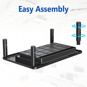 Soporte de monitor de 3 alturas ajustables con cajón Soporte de monitor con malla de estrella única - Product Image 6