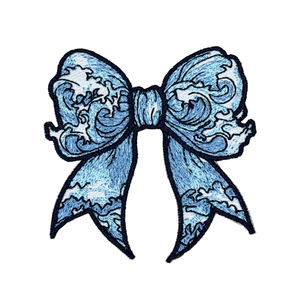 แผ่นปะผ้าทวิลล์ปักลายสไตล์ตะวันตกสำหรับติดหมวกและเสื้อผ้า ขนาด 3 นิ้ว ผลิตจากวัสดุ<span class=keywords><strong>ที่</strong></span>ยั่งยืน ใช้งานได้หลากหลาย สีสันตามสั่ง - Product Image 3