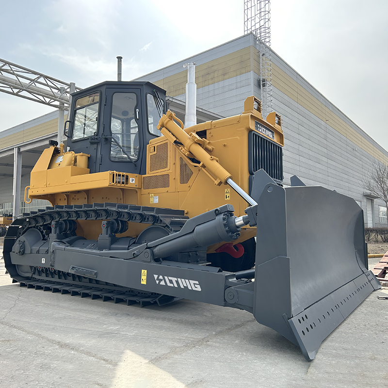 Ltmg Trung Quốc Dozer 180hp 220hp Xe ủi đất loại bánh xe rừng đất ngập nước môi trường lớn bánh xe ủi để bán