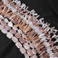 Perles baroques d'eau douce naturelles irrégulières, perles en vrac, bijoux DIY, bracelet, collier, boucles d'oreilles, accessoires, 3 mm-4 mm, Jinhua