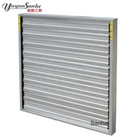 Nouvelles volets roulants électriques en acier galvanisé pour la ventilation des élevages avicoles, montage mural, volets automatiques pour le bétail