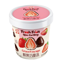 B2B Bulk Diepvries Fruit Diepvries Chocolade Fruit Premium Vers Fruit Centrum Knapperig Buiten, Sappig Binnen Perfect