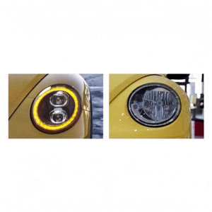Adatto per i modelli VW Beetle Coccinelle Garbus Maggiolino da 06-12 e 13-21. Modifica della lampada dell'auto alle lampade a LED. - Product Image 6