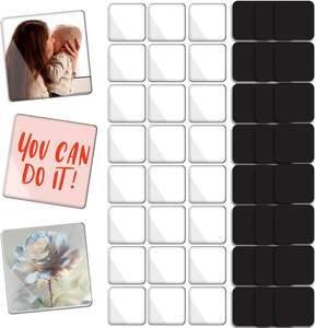 Imanes Acrílicos Promocionales para Refrigerador con Diseño Art Deco, Forma Personalizada, 12 Piezas - Tamaño y Logotipo Personalizables - Product Image 1