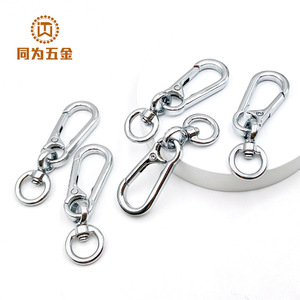 Llavero de metal unisex de aleación de zinc con hebilla de herradura, estilo moderno y sencillo, para equipo de escalada, con montaje en la cintura - Product Image 2
